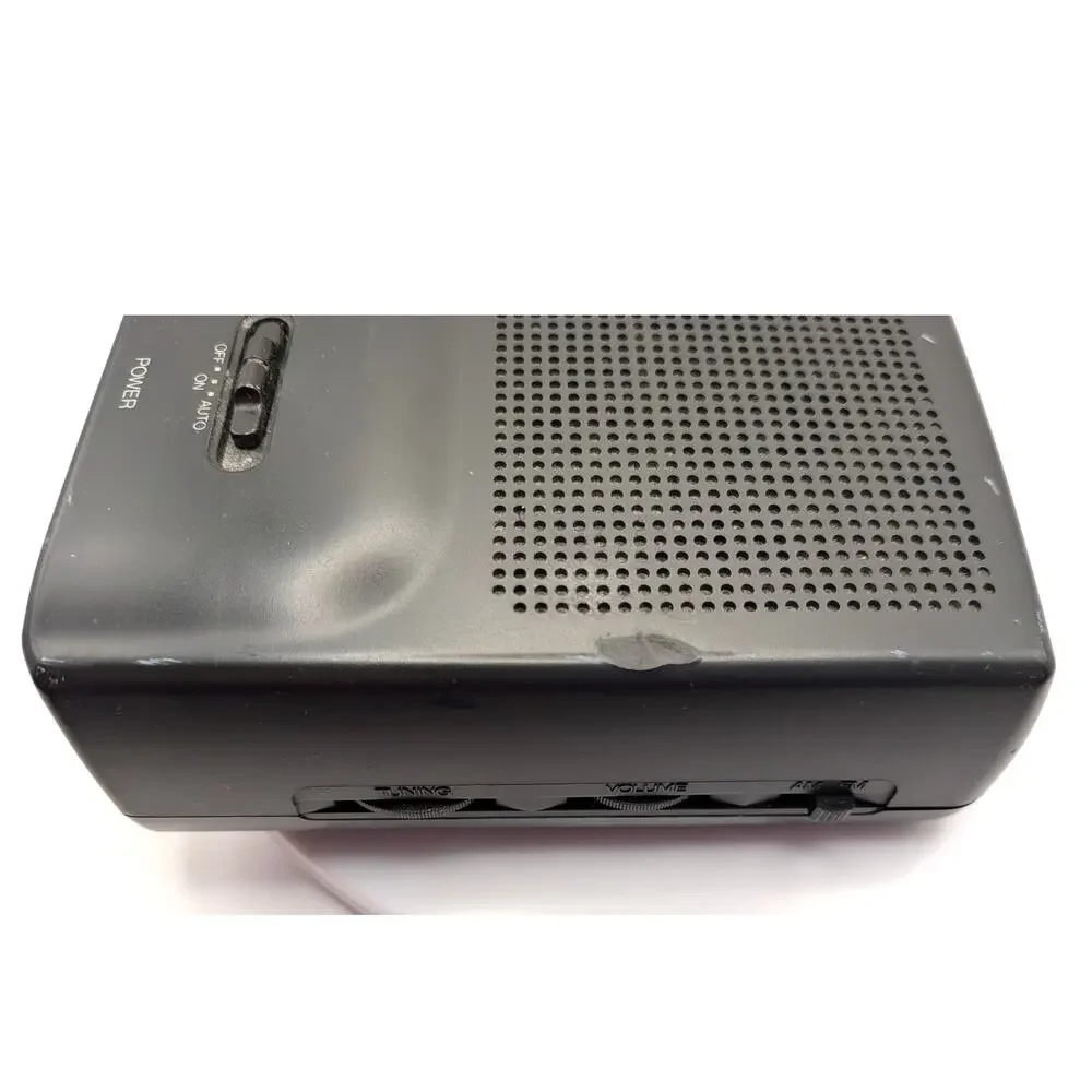 EMERSON AK2722 AM FM Digital Alarm Clock Radio Black Tested Vintage